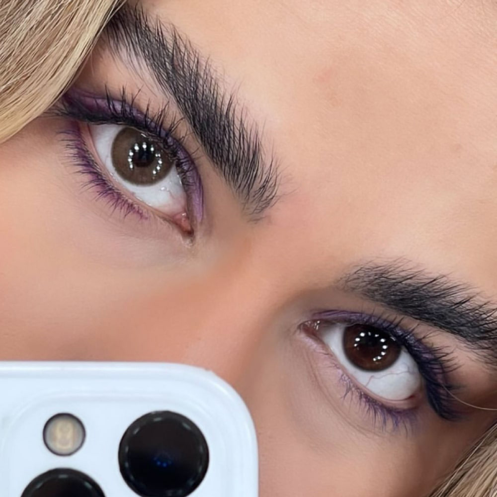 لنز قهوه ای عسلی طبیعی تیره لومو کوکو لومنتو