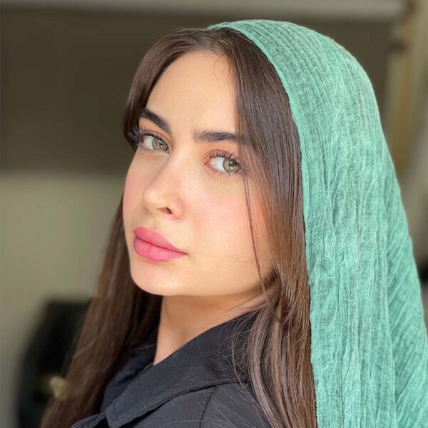 لنز سبز خاکی دور محو لومو گرین لومنتو
