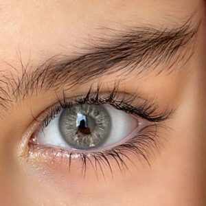 لنز طوسی خاکستری رگه دار هاوایی گری سلنا
