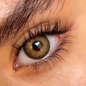 لنز قهوه ای طلایی دوردار نُروی براون آی شیر