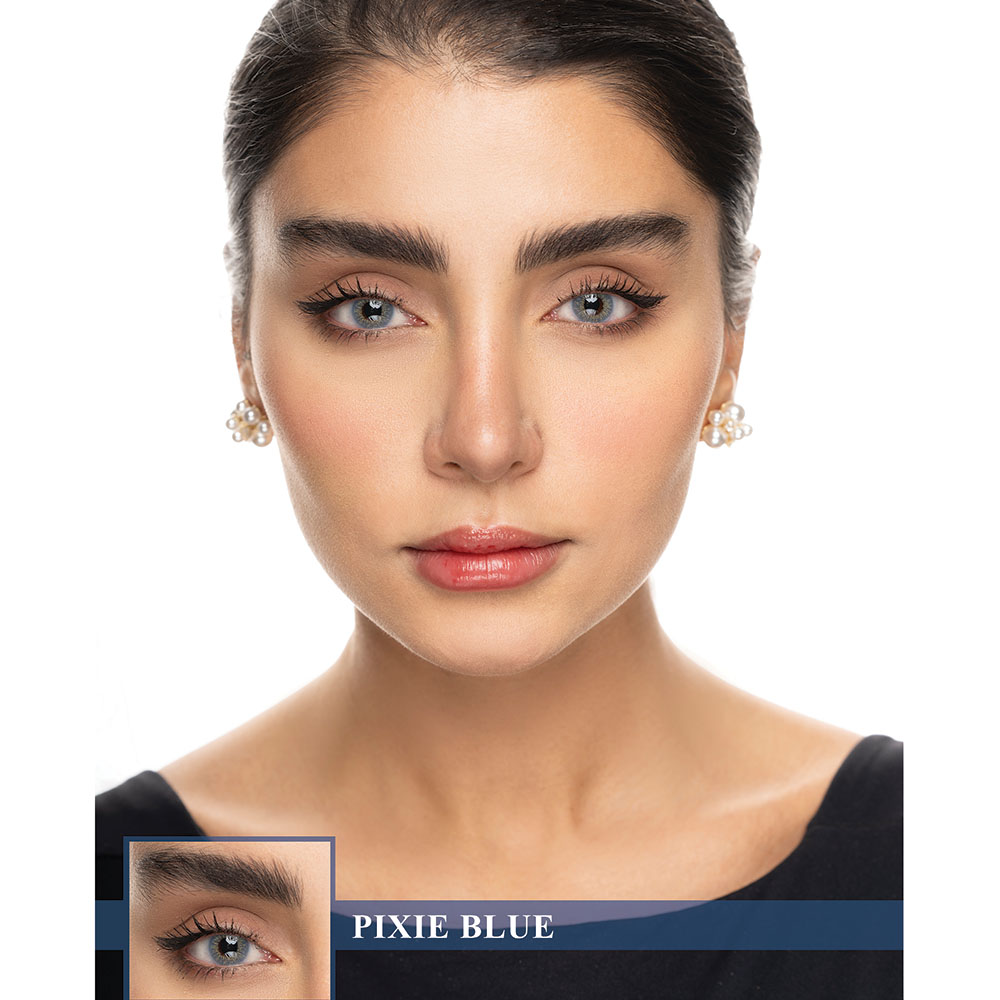 لنز رنگی پیکسی بلو کریستال